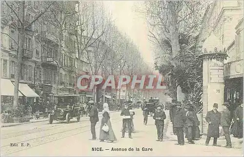 Cartes postales Nice Avenue de la gare