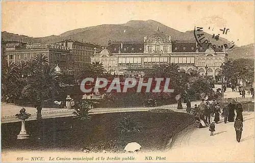 Cartes postales Nice Casino municipal