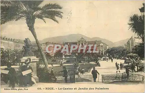 Cartes postales Nice Casino et nouveaux Jardins