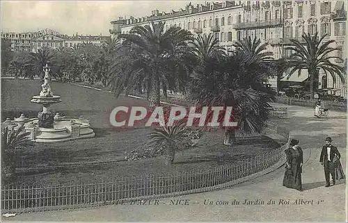 Cartes postales Nice un coin du Jardin Albert Ier