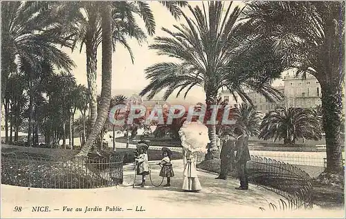 Cartes postales Nice vu du Jardin