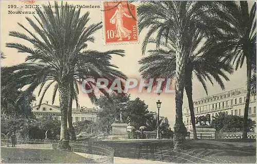 Cartes postales Nice nouveau Jardin les palmiers