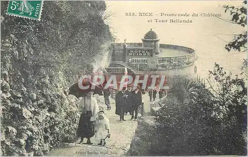 Cartes postales Nice Promenade du Chateau