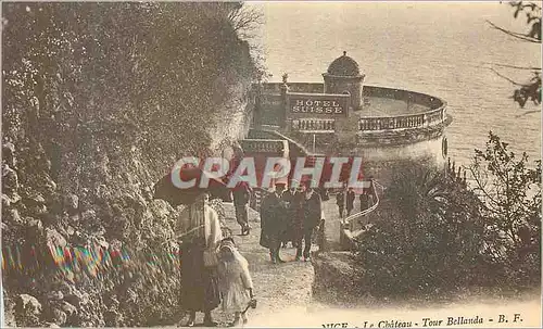 Cartes postales Nice le Chateau Tour bellanda