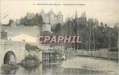 Cartes postales Bressuire vue du Chateau