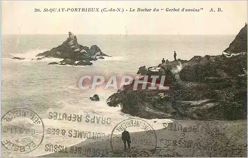 Ansichtskarte AK St Quay Portrieux Le rocher du Gerbol d'Avoine