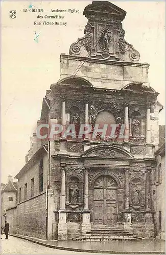 Cartes postales Ancienne Eglise de carmelites Dijon