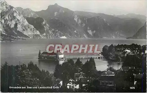 Moderne Karte Gmuden am see