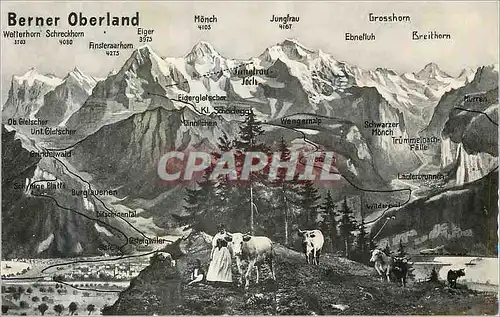Cartes postales moderne Berner of Oberland