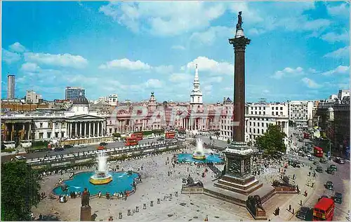 Moderne Karte Trafalgar Square Nelson's Column London