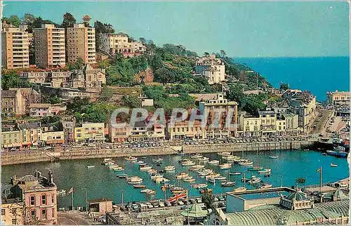 Cartes postales moderne Torquay Harbour Devon Torquay has a wonderful situation overlooking tor Bay It is built to a ter
