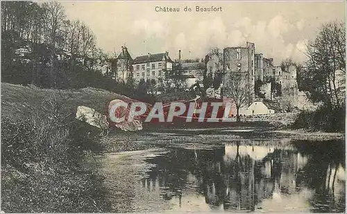Cartes postales Chateau de Beaufort en LuxemBourg  Grand Duche