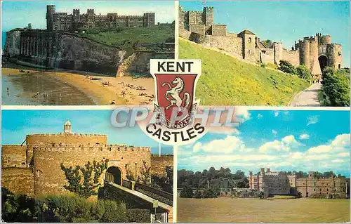 Cartes postales moderne Kent Castle Kingsgate dover deal leeds