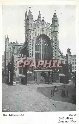 Cartes postales moderne Bath Abbey from the West