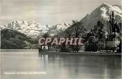 Cartes postales moderne Thunersee mit Niessen und Bittewlfwip