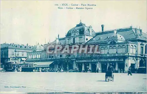 Cartes postales Nice Casino Place  Massena