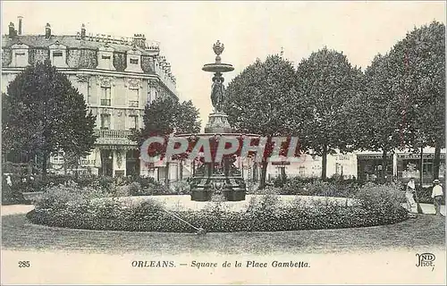 Cartes postales Orleans  Square de la Place Gambetta