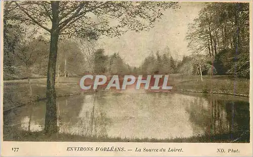 Cartes postales Orleans la Source du Loiret