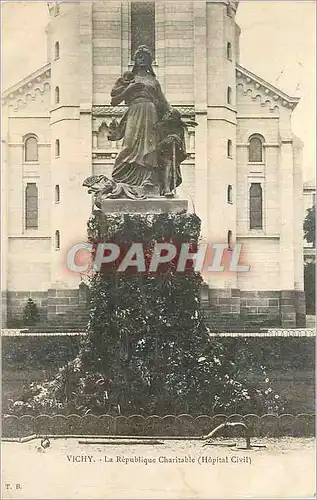 Ansichtskarte AK Vichy la Republic Charitable Hopital Civil