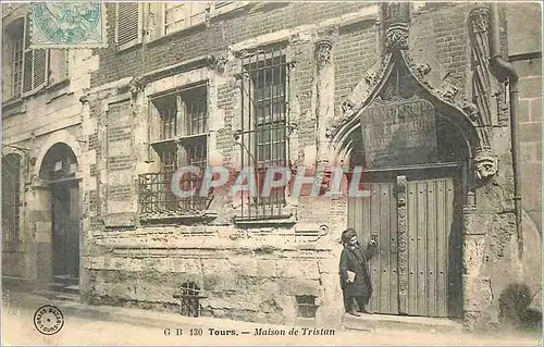 Cartes postales Tours Maison de Tristan