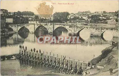 Cartes postales Pont Saint Martial Limoges