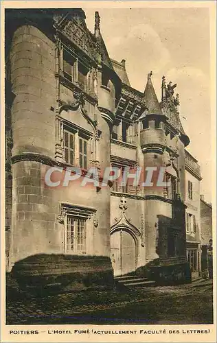 Ansichtskarte AK Poitiers l'Hotel fume actuellement faculte des lettres