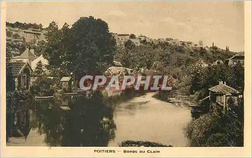 Cartes postales Poitiers Bord du Clain