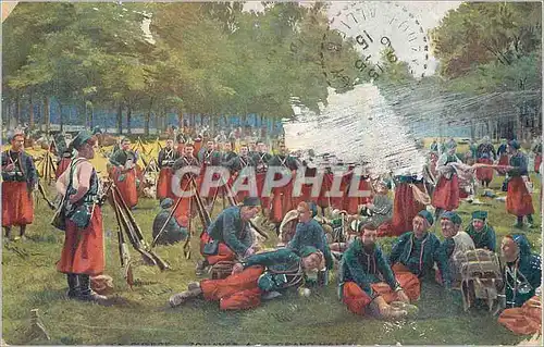 Cartes postales Peintures et tableau Militaria