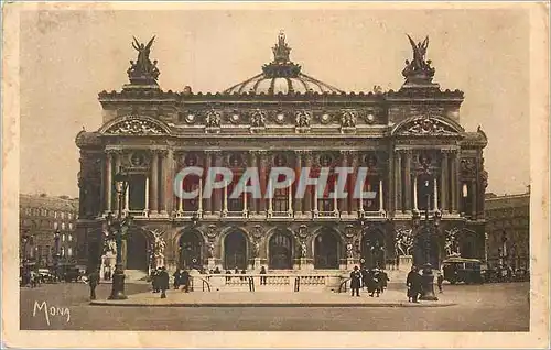 Ansichtskarte AK Les tableaux de Paris lopera construit par Ch Garnier de 1862 à 1875
