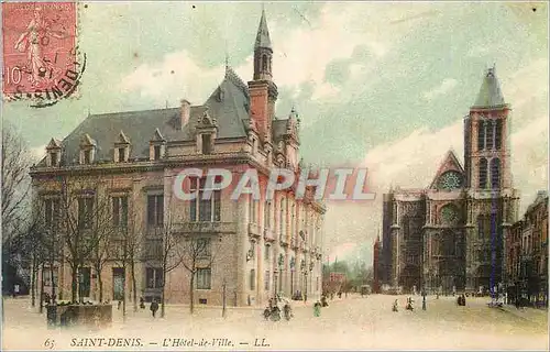 Cartes postales Saint Denis l'Hotel de ville