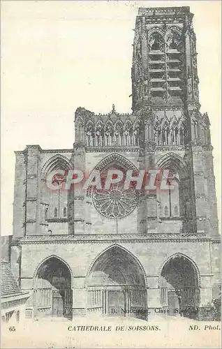 Cartes postales Cathedrale de soisson
