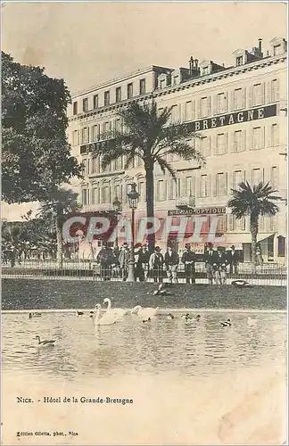 Cartes postales Nice Hotel de la grand Bretagne