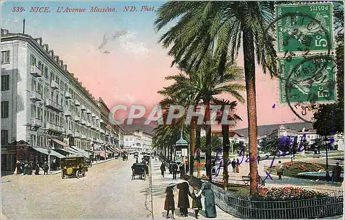 Cartes postales Nice Avenue de la Massena