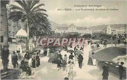 Cartes postales Nice Les Nouveaux Jardins et Casino