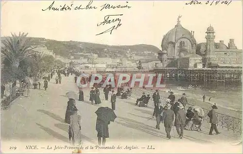 Cartes postales Nice Jetee Promenade et la Promenade des Anglais