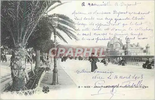 Cartes postales Nice Jetee Promenade