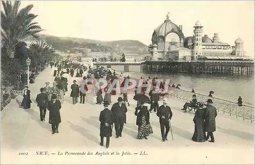 Cartes postales Nice La Promenade des Anglais et la Jetee