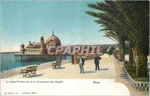 Cartes postales Nice La Jetee Promenade