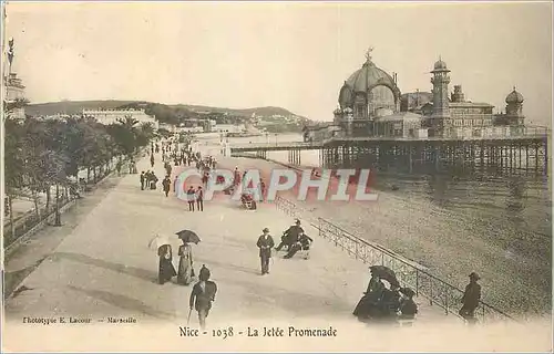 Cartes postales Nice La Jetee Promenade