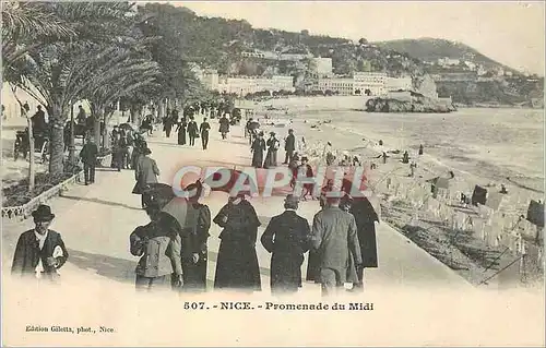 Cartes postales Nice La Promenade du Midi