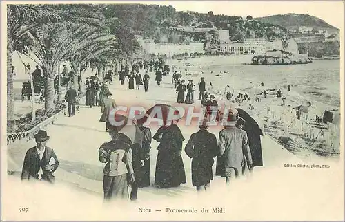 Cartes postales Nice Promenade du midi