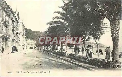 Cartes postales Nice le Quai du midi