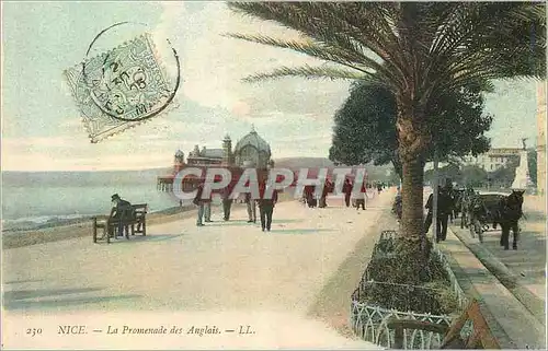 Cartes postales Nice la Promenade des Anglais