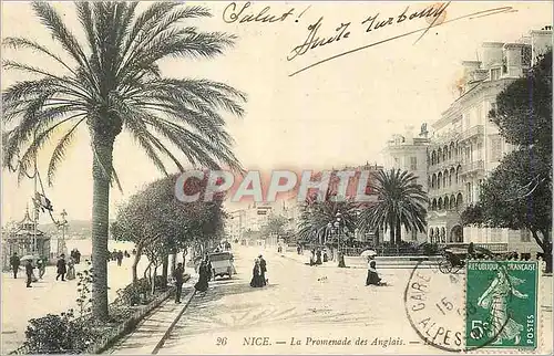 Cartes postales Nice la Promenade des Anglais