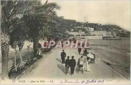 Cartes postales Nice Quai du midi