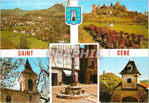 Cartes postales moderne Saint Cere Le Lot Terre des Merveilles Vue generale