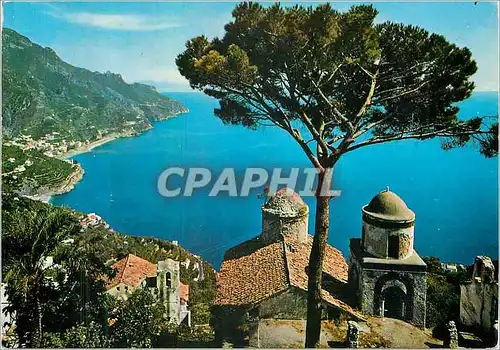 Moderne Karte Ravello le Panorama de la villa Rufolo