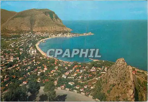 Cartes postales moderne Mondello Panorama Plages montagnes Mer