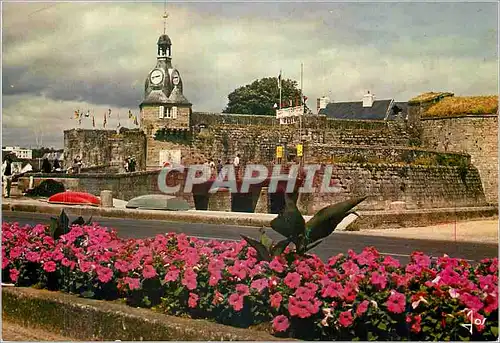 Moderne Karte La Bretagne en Couleurs Concarneau L'entree de la Ville Close