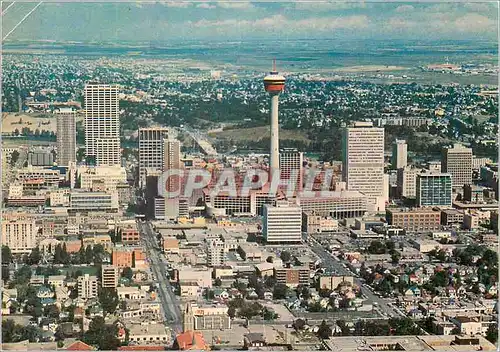 Cartes postales moderne Calgary Alberta Canada  The oil capital of Canada is strategically located on the edge of the pr